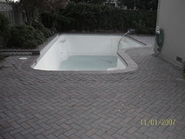 Prior to a Swimming Pool Fill In 